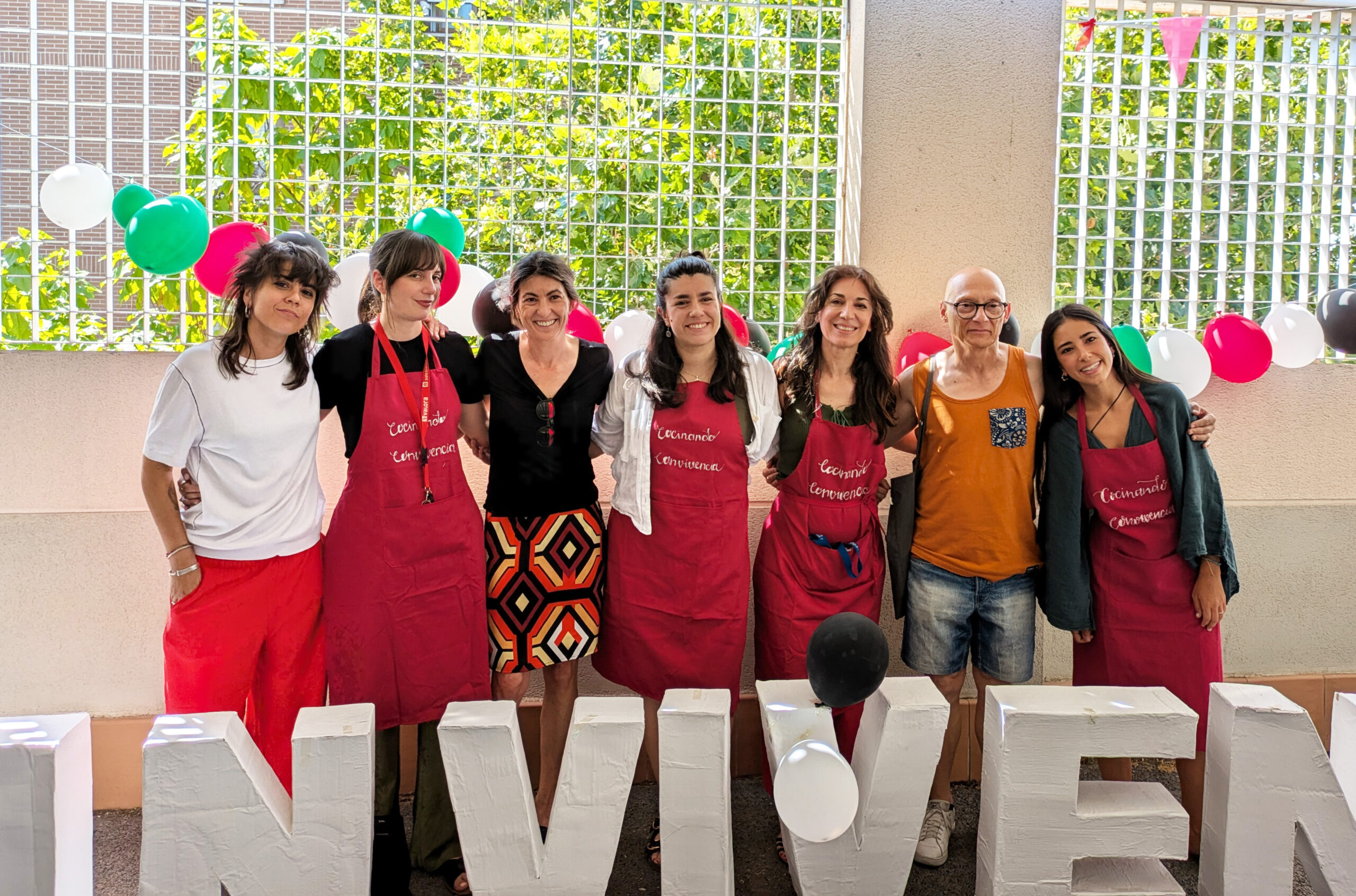 Jornada "Cocinado convivencia" en Pinardi Parla