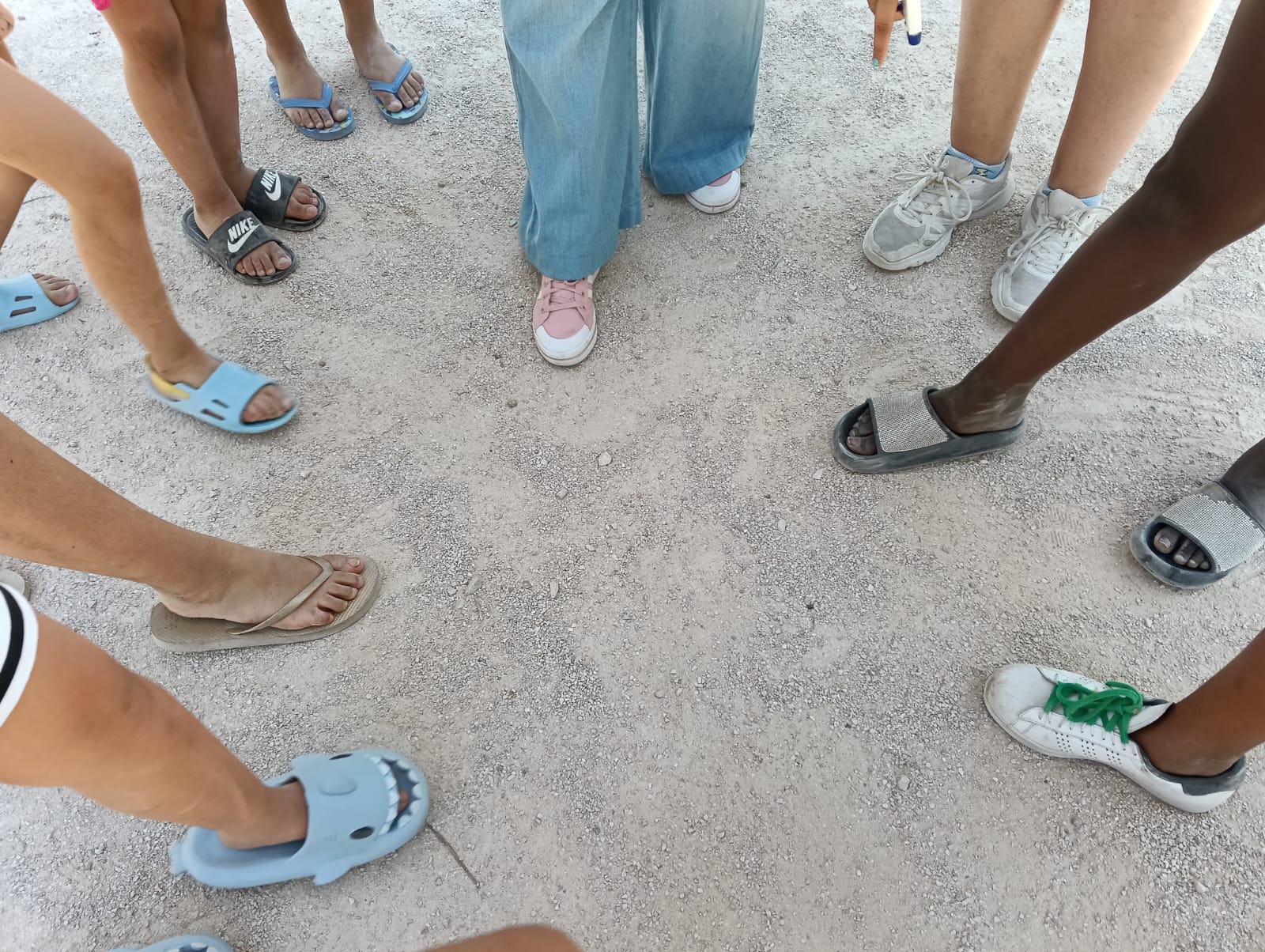 Programa I+I_Pinardi (5) Pies diversos formando un círculo. Programa I+I_Pinardi.