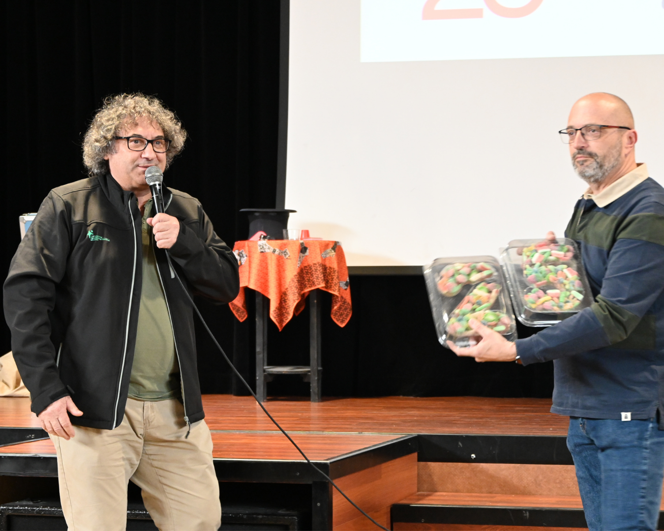 Faqrruco y Raúl conmemorando 25 aniversario