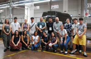 Visita de los jóvenes de PEP a UPS